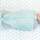 You’re not going to want to arrange an elaborate DIY swaddle at 3:30 AM in a dark nursery. Just buy the Sleepea zip-up swaddle instead, and get back to sleep.